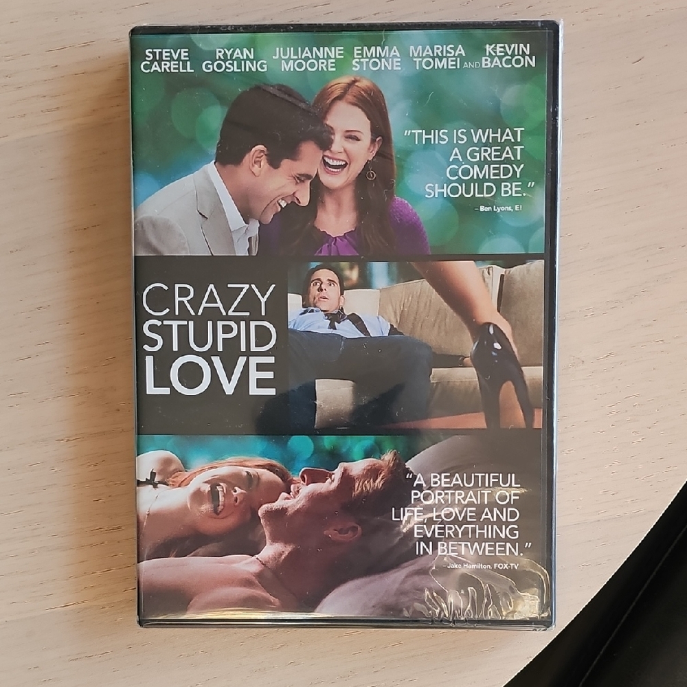 Crazy Stupid Love Blu-ray - Black Case